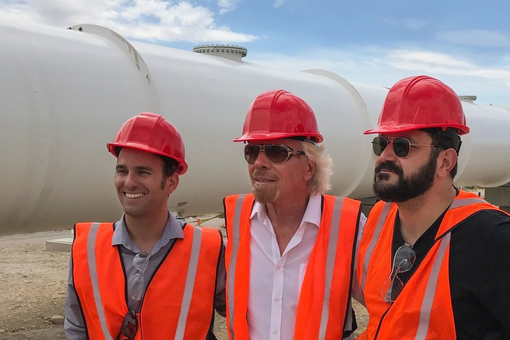 Richard Branson investit dans Hyperloop One qui devient Virgin Hyperloop One